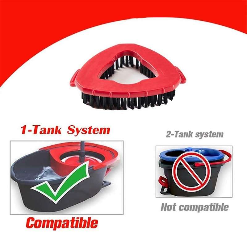 Suitable for O Triangle Brush Replacement Head Accessories Floor Brush Cleaning Brush
