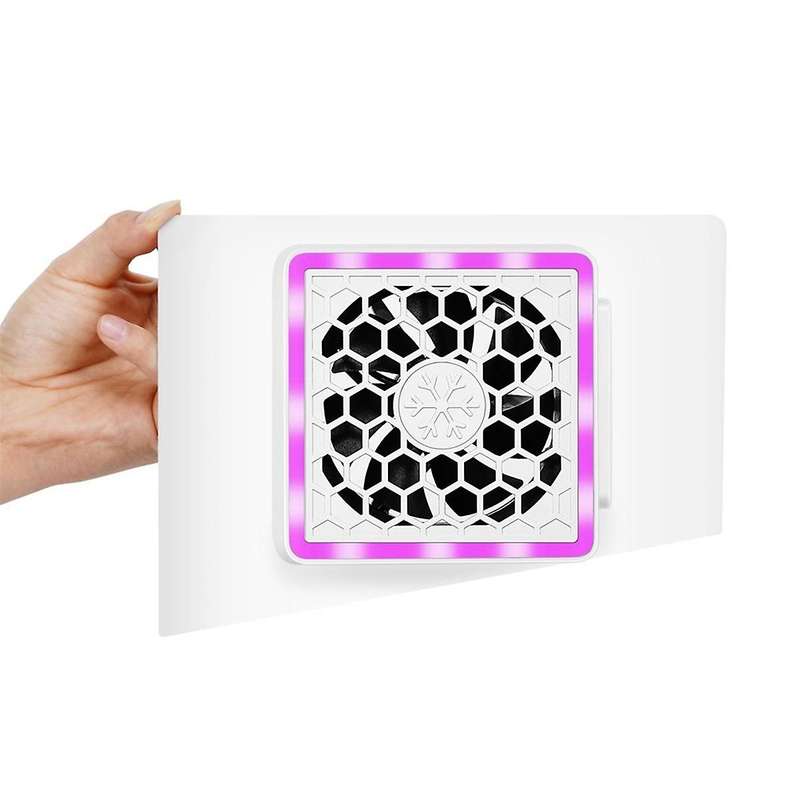 Suitable for Slim Game Console Host Fan Radiator Cooling Fan Host Side Fan with LED Light