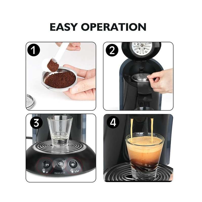 Suitable for Stainless Steel Coffee Capsule Cover Coffee Filter Tool Hard Capsule Refill Filter Cup