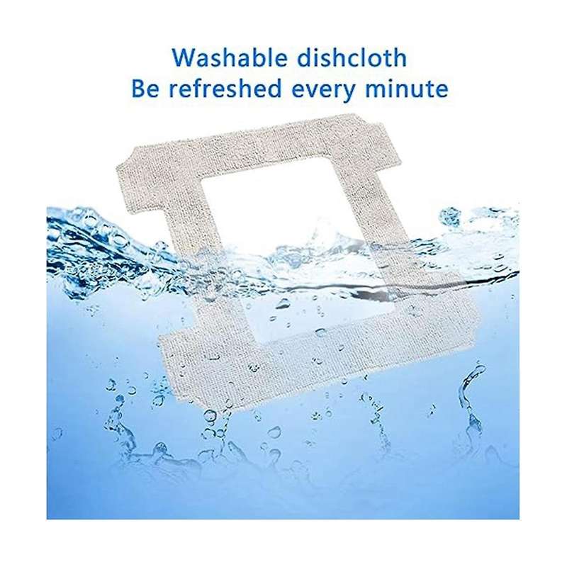 Suitable for Window Cleaning Robot W1 Mop Accessories W1pro Rag Decontamination Cleaning Cloth 20 Pi