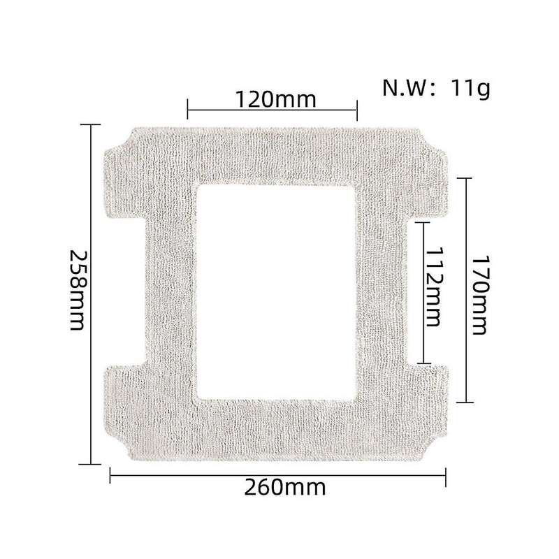 Suitable for Window Cleaning Robot W1 Mop Accessories W1pro Rag Decontamination Cleaning Cloth 20 Pi