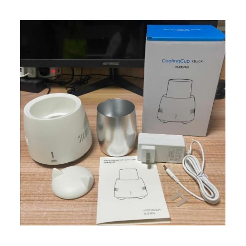 Summer Quick Cooling Cup Mini Continuous Cooler Cup Desktop Refrigerator Water//drinks Mug, Us Plug