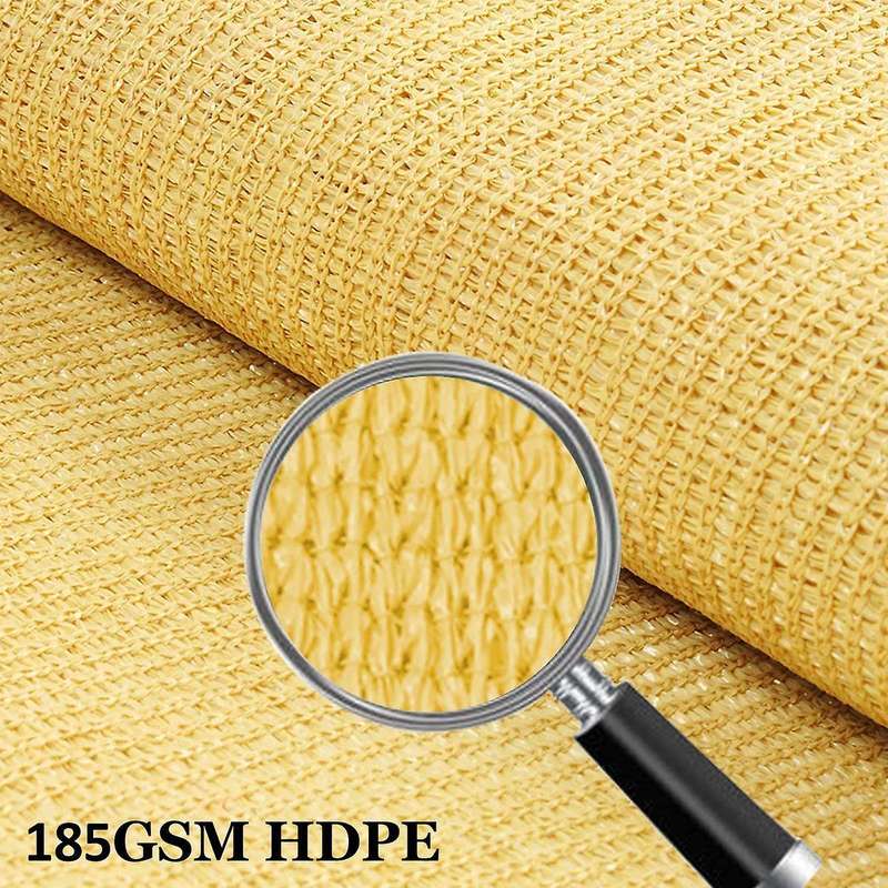 Sun Shade Sail Outdoor Sand Uv Block Camping Hiking Sun Shelter Garden Patio Awning Canopy Sunscreen