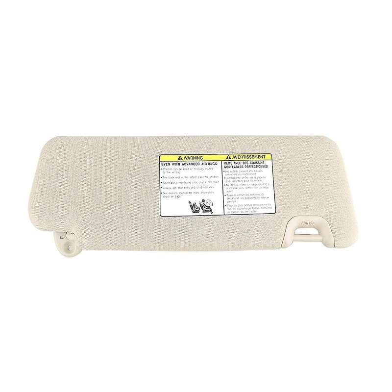 Sun Visor for 14-19 74320-0E074-A0 Front Right Passenger Sunvisor Shade Sunshade Blind Shield Beige