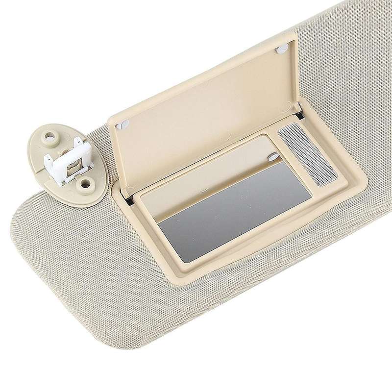 Sun Visor for 14-19 74320-0E074-A0 Front Left Driver Sunvisor Shade Sunshade Blind Shield Beige
