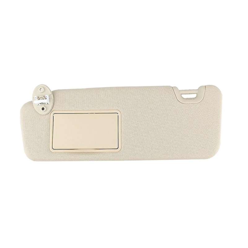 Sun Visor for 14-19 74320-0E074-A0 Front Left Driver Sunvisor Shade Sunshade Blind Shield Beige
