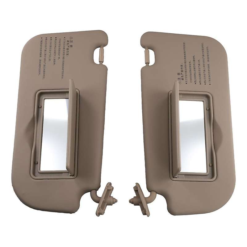 Sun Visor with Makeup Mirror 852021F010EZ 852011F010EZ for 2005-2010 Sunshade