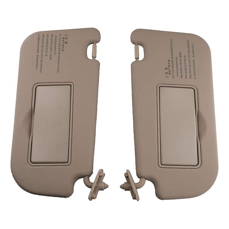 Sun Visor with Makeup Mirror 852021F010EZ 852011F010EZ for 2005-2010 Sunshade