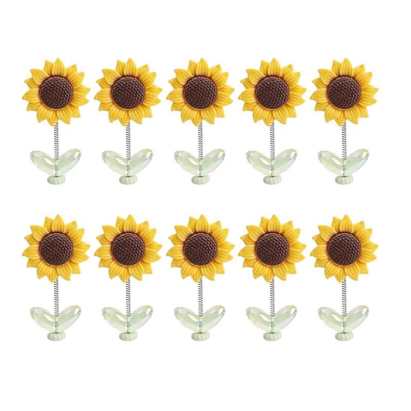 Sunflower Flower Car Decorations, Car Spring Decorations, Cute Flower Car Interior Decoration Suppl