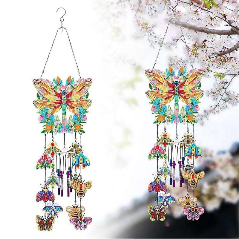 Suncatcher, Double Sided 5D Butterfly Hanging Ornament A