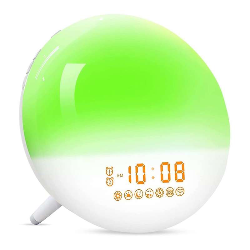 Sunrise Alarm Clock, Wake Up Light for Bedrooms, Digital Smart Alarm Clock for Heavy Sleepers, Night
