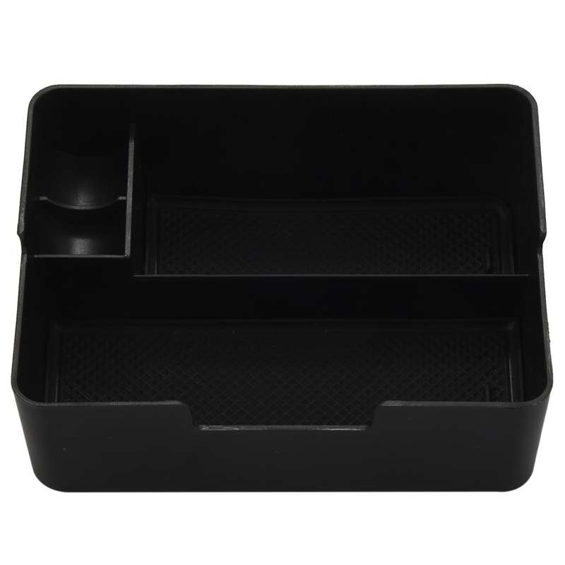 Sunglass Holder for 2017 2018 2019 Center Console Organizer Insert Abs Black Materials Tray