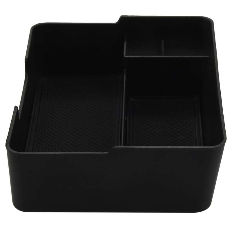 Sunglass Holder for 2017 2018 2019 Center Console Organizer Insert Abs Black Materials Tray
