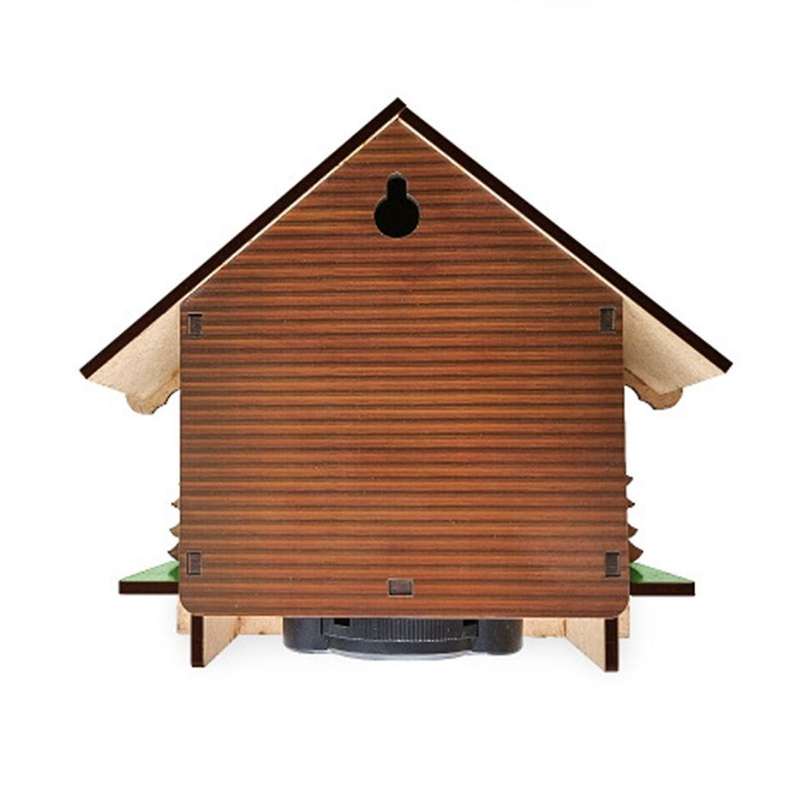 Sunny Rainy Box House Chalet Barometer Thermometer and Hygrometer Home Decoration Wall Hanging Ornam