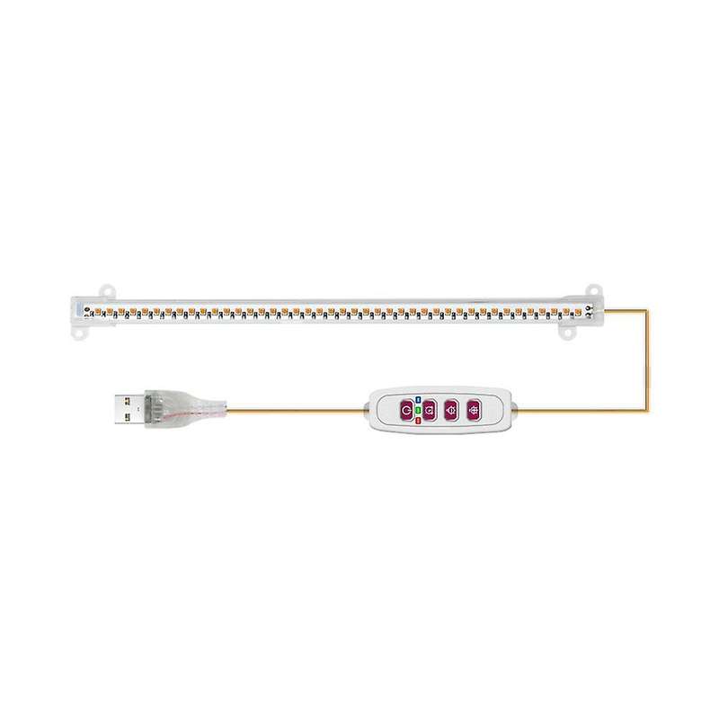 Sunlight Plant Grow Light Full Spectrum LED Grow Light Strips 5V Dimmable Plant Growing Lamp with Ti