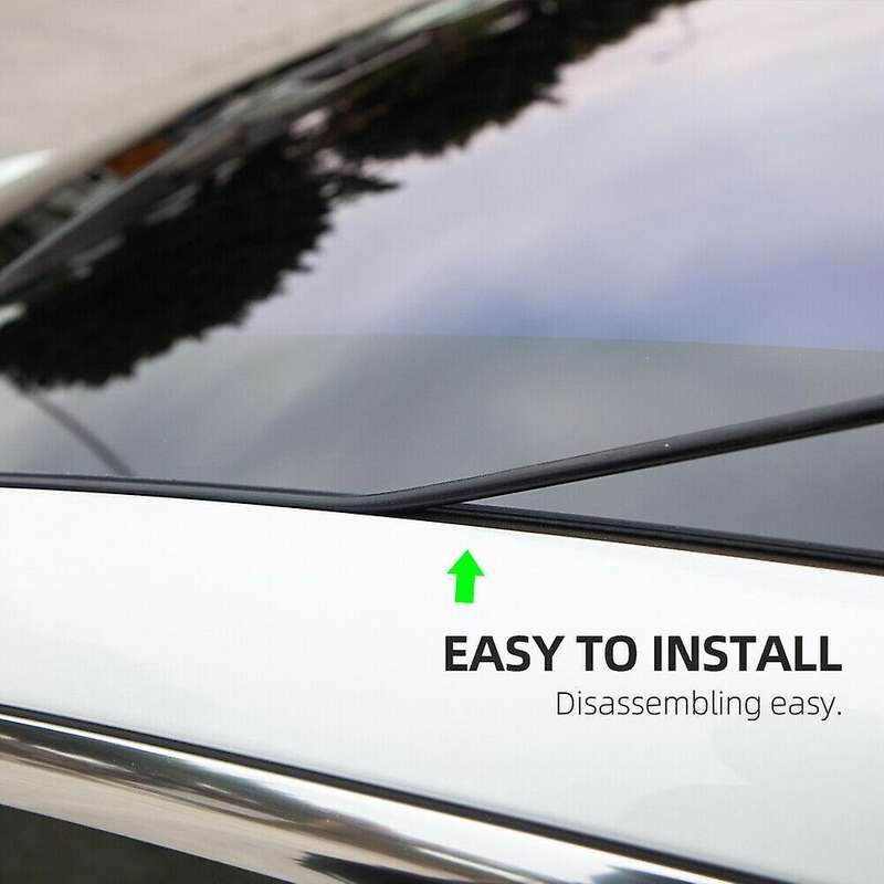 Sunroof Seals Windshield Noise Reduction Seals for 2017-2019
