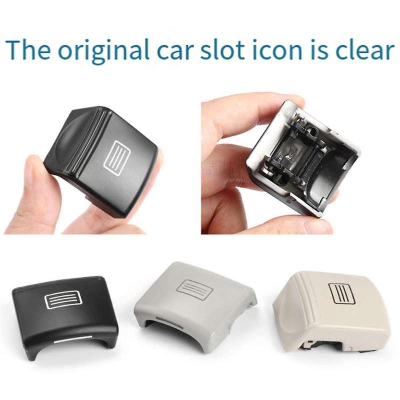 Sunroof Window Switch Button for - W204 C-CLASS W212 E-CLASS W218 -CLASS C200 GLK300 E300 Black