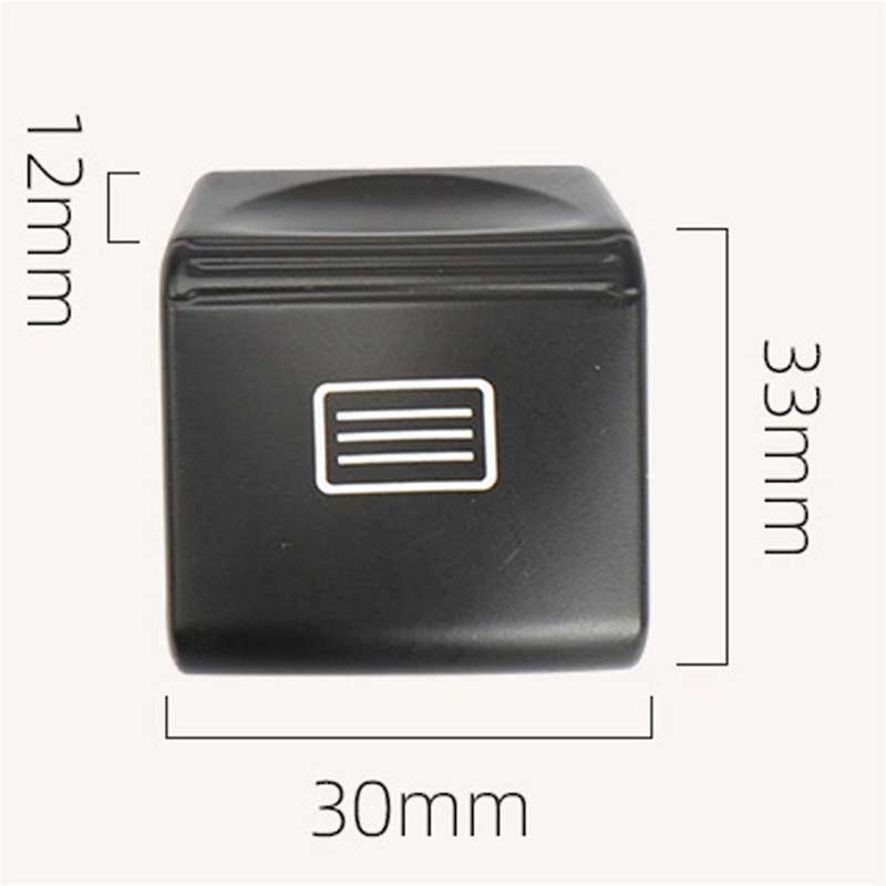 Sunroof Window Switch Button for - W204 C-CLASS W212 E-CLASS W218 -CLASS C200 GLK300 E300 Black