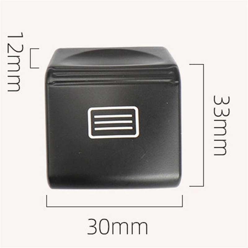 Sunroof Window Switch Button for - W204 C-CLASS W212 E-CLASS W218 -CLASS C200 GLK300 E300 Grey