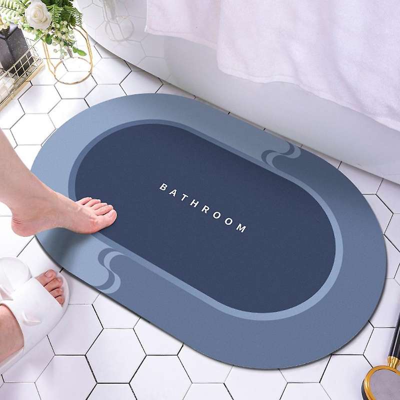 Super Absorbent Floor Mat Quick Drying Bathroom Carpet Modern Simple Non-Slip Floor Mats Home Oil-Pr