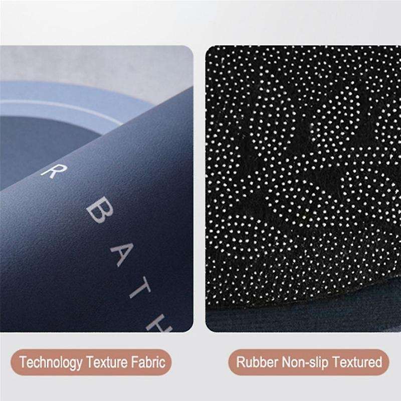 Super Absorbent Bath Mat, Bathroom Non-Slip Simple Kitchen Entrance Bathtub Side Rug Floor Mat