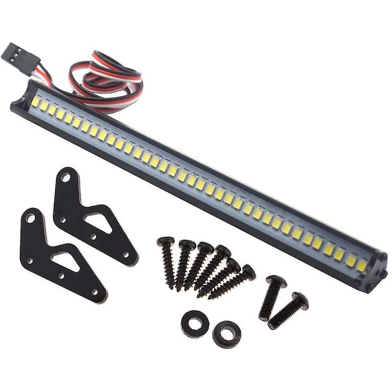 Super 36 Led 150mm Light Bar Roof Lamp Lights for 1/10 Rc Crawler Car Axial Scx10 90046 Wrangler Bo