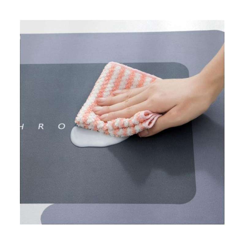 Super Absorbent Bath Mat, Bathroom Non- Simple Kitchen Entrance Bathtub Side Rug Floor Mat