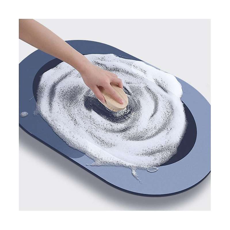 Super Absorbent Bath Mat, Bathroom Non- Simple Kitchen Entrance Bathtub Side Rug Floor Mat
