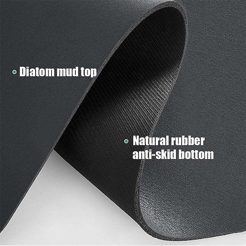 Super Absorbent Non-Slip Coffee Dish Kitchen Absorbent Drain Mat Drying Mat Quick-Drying Bathroom Dr