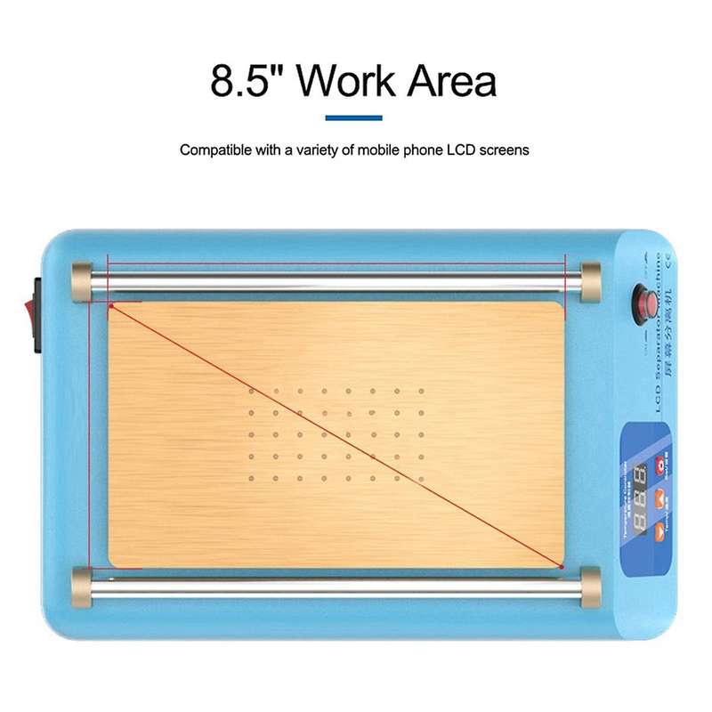 Sunshine S-918l Lcd Screen Separator for Mobile Phone 8 Inch Repair Super Suction Screen Separation