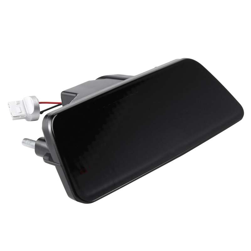 Super Bright Red 3D Optic Car LED Rear Fog Lamp 3Rd Brake Stop Light for Juke Rogue Tail Light 12V B
