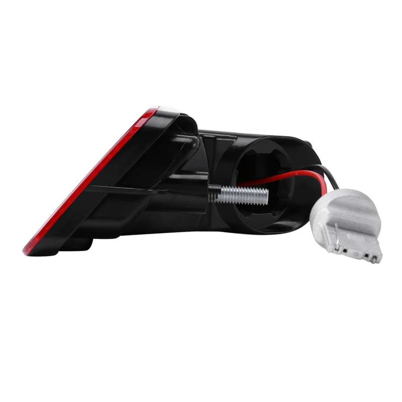 Super Bright Red 3D Optic Car LED Rear Fog Lamp 3Rd Brake Stop Light for Juke Rogue Tail Light 12V R