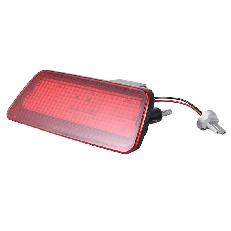Super Bright Red 3D Optic Car LED Rear Fog Lamp 3Rd Brake Stop Light for Juke Rogue Tail Light 12V R