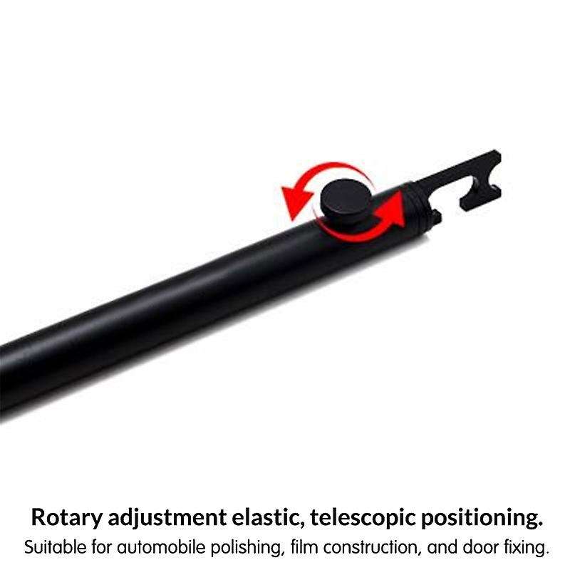 Support Rod for Car Polishing Retractable Aluminum Vehicle Door Fixing Support Bar for Automobiles B