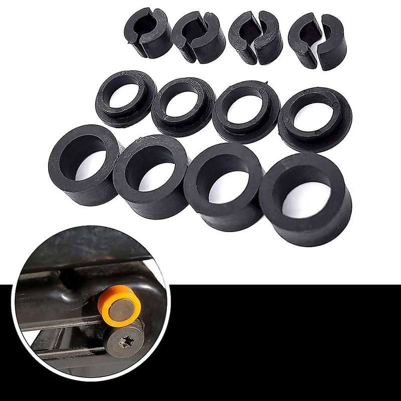 Support Bushings Bushings for Wrangler Tj Lj 1998-2006 Black Direct Replacement Bushing