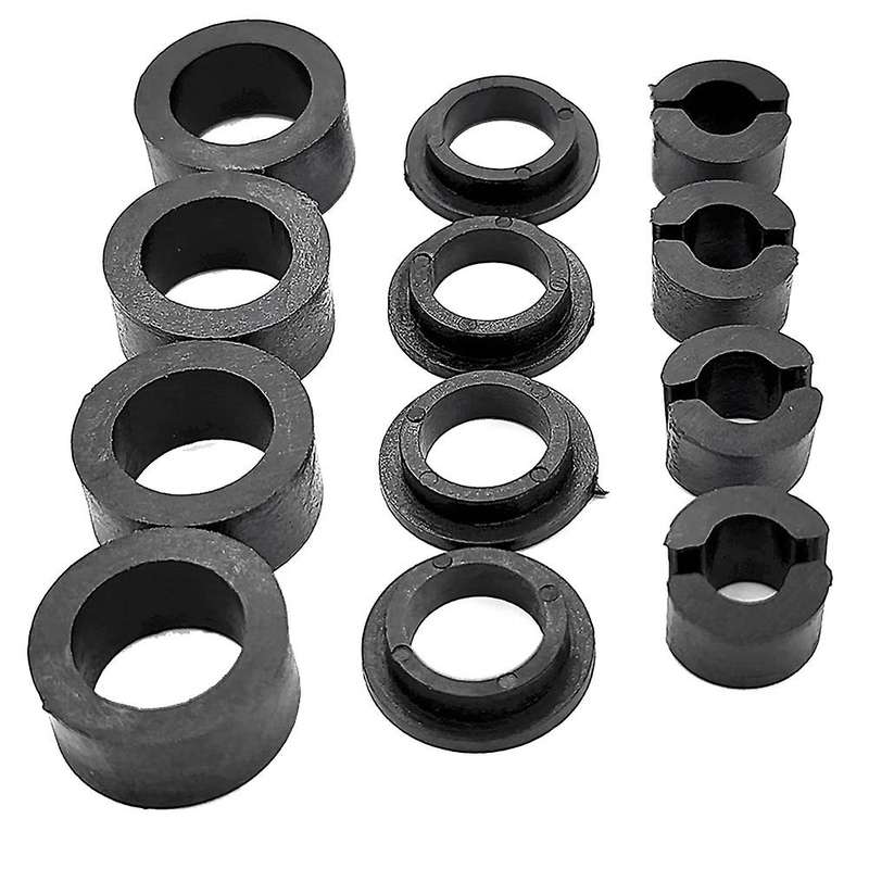 Support Bushings Bushings for Wrangler Tj Lj 1998-2006 Black Direct Replacement Bushing