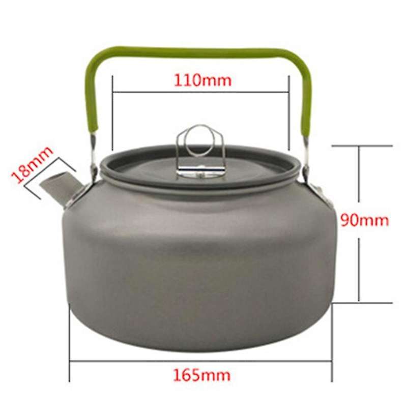 Supply 1.2L Coffee Pot Outdoor Kettle Camping Teapot Portable Coffee Pot Kettle