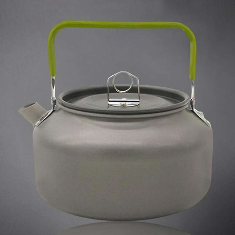 Supply 1.2L Coffee Pot Outdoor Kettle Camping Teapot Portable Coffee Pot Kettle