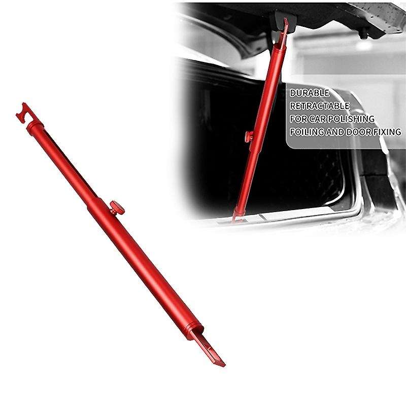 Support Rod for Car Polishing Retractable Aluminum Vehicle Door Fixing Support Bar for Automobiles R