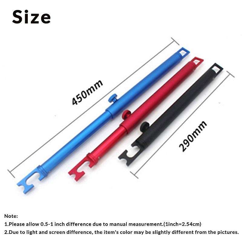 Support Rod for Car Polishing Retractable Aluminum Vehicle Door Fixing Support Bar for Automobiles B