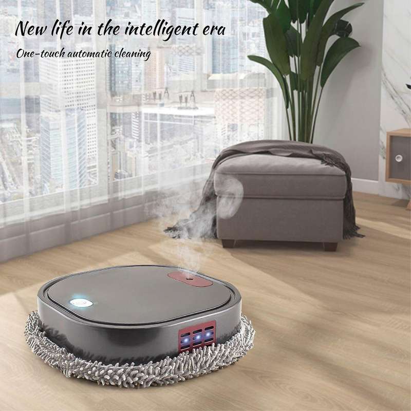 Sweeping Robot Automatic Electric Floor Mops 1500 Mah Mopping with Sprayer Machine Floor Cleaner Ro