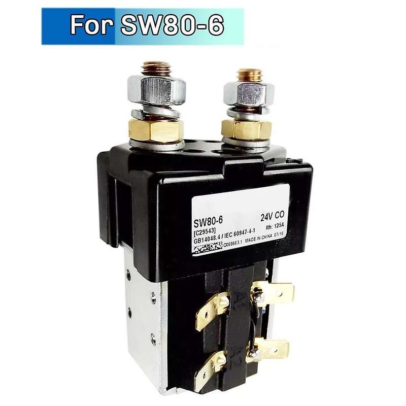 SW80-6, 7915692512, B2SW11 24V Contactor Solenoid Relay Switch for Albright