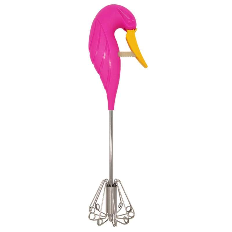 Swan Self Turning Manual Whisk Egg Beater Semi-Automatic Handheld Pressing Cream Stirring Whisk - R