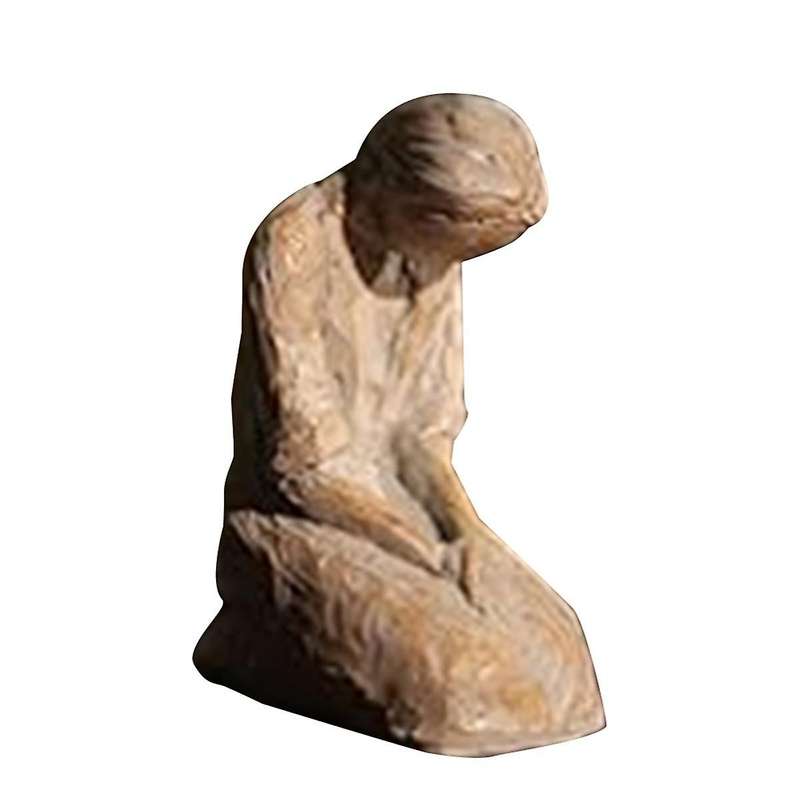 Sweet Hour Of Prayer, Inspirational Sculpture Of A Praying Woman's Beautiful Hands, Festival Gift