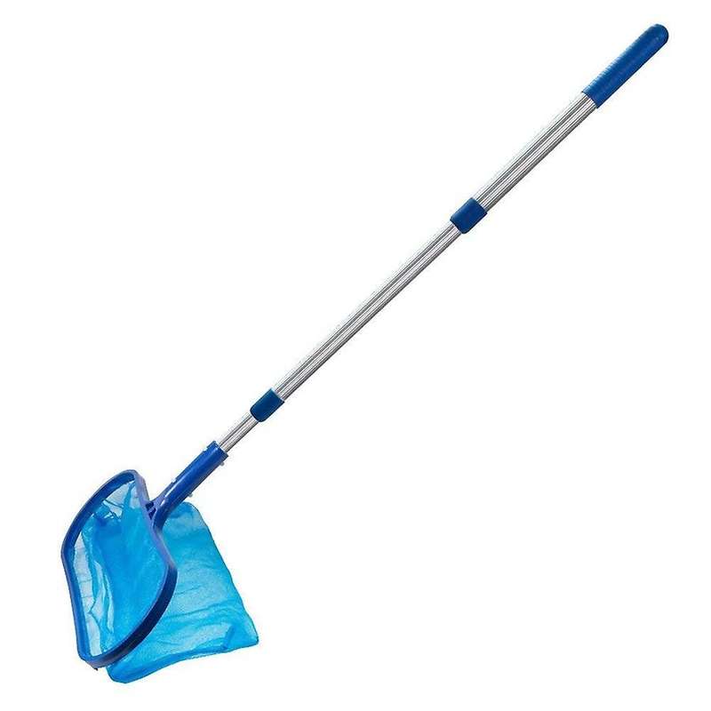 Swimming Pool Accessories Skimmer Net with Adjustable Telescopic Pole Deep Bag Net Water Surface Deb