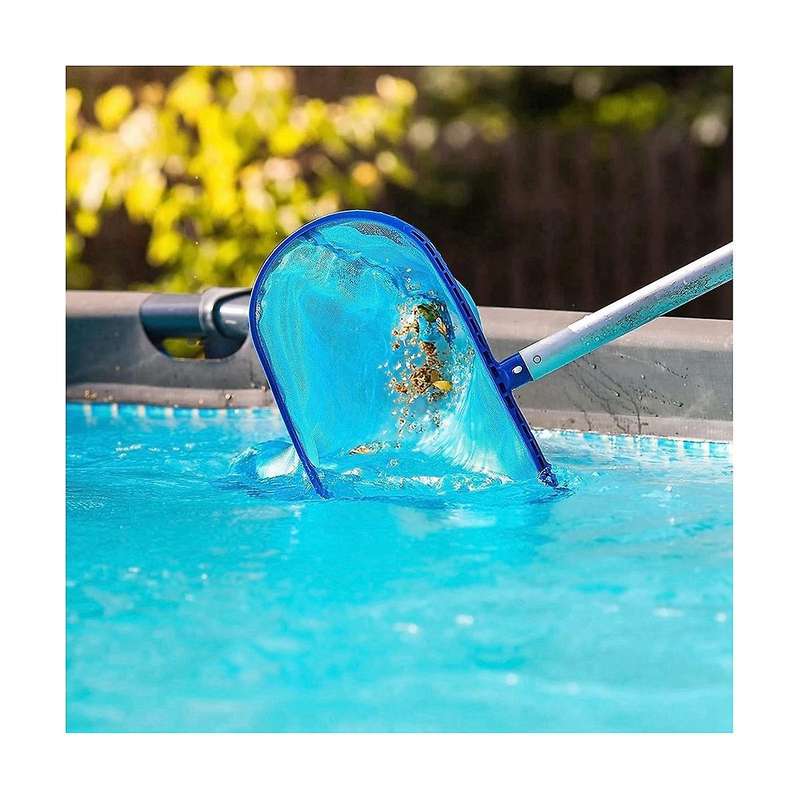Swimming Pool Cleaning Net Professional Cleaner Tools Salvage Mesh Rake Garden Pool Spa Rubbish Ski