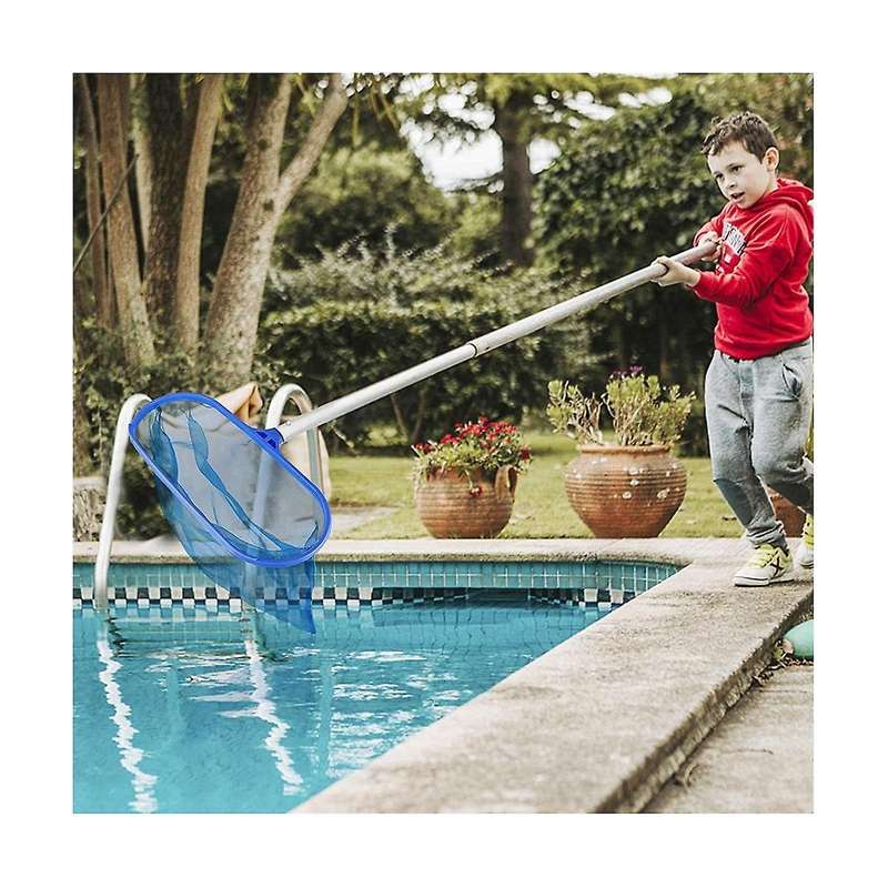 Swimming Pool Cleaning Net Professional Cleaner Tools Salvage Mesh Rake Garden Pool Spa Rubbish Ski