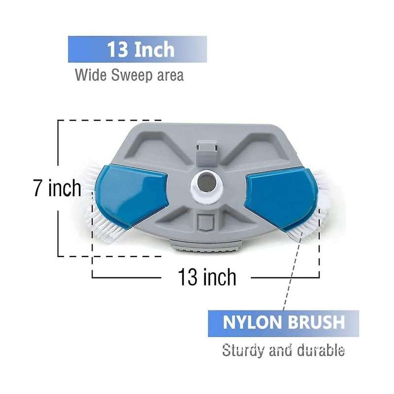 Swimming Pool Cleaning Tool Accessories Suction Machine Suction Head 13 Inch Suction Brush Swimming