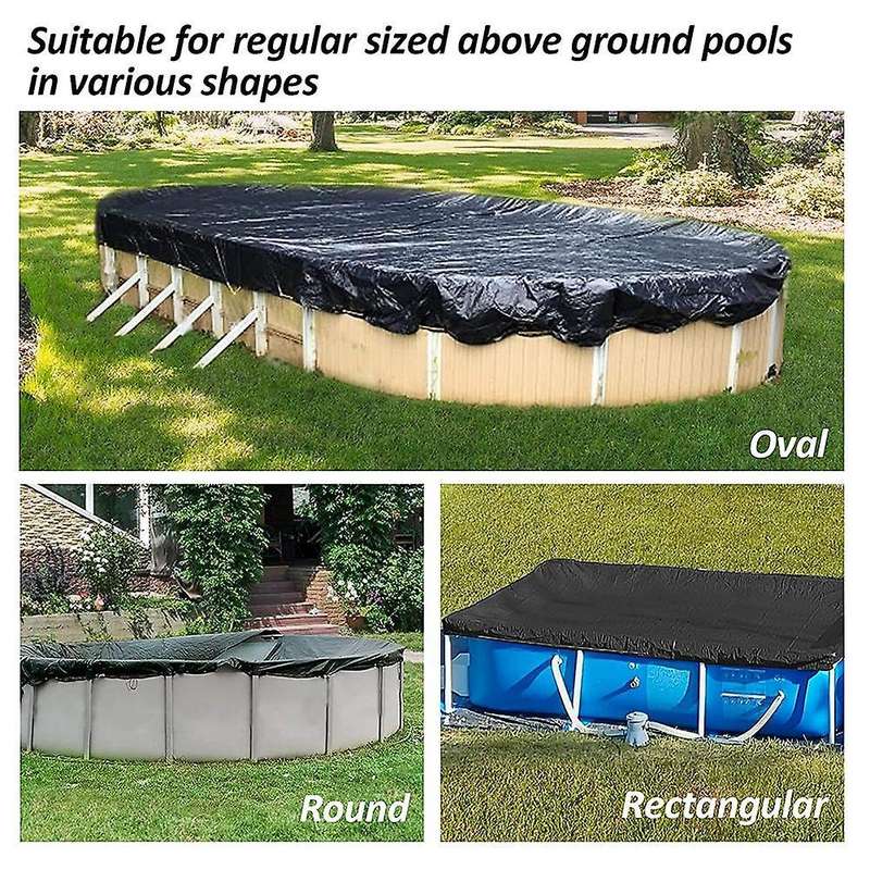 Swimming Pool Cover Cable&Winch Kit, Pool Cover Wire Pool Cover Ratchet for Above Ground Swimming Po