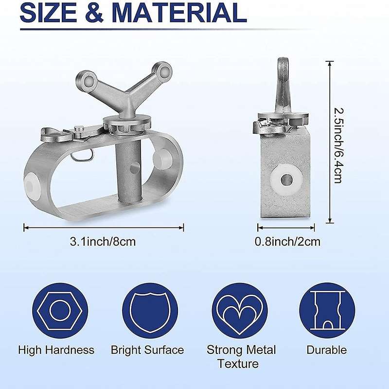 Swimming Pool Cover Cable&Winch Kit,130Ft Pool Cover Wire Pool Cover Ratchet for Above Ground Swimmi